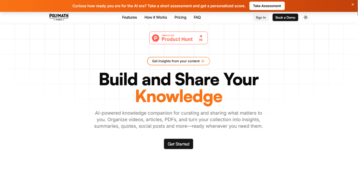 Polymath Pods project screenshot